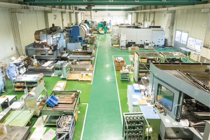 Hiroshima Plant 2 produces aircraft engine